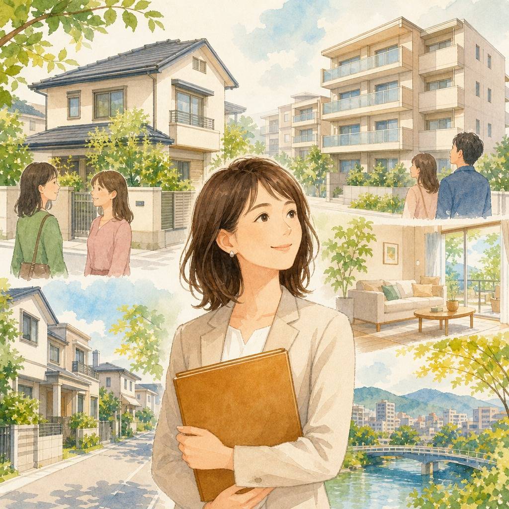 西宮市の不動産売却、女性ならではの近隣配慮